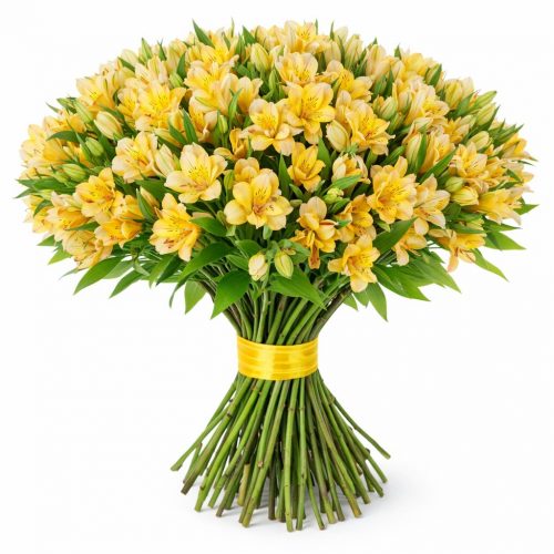 Альстромерия желтая