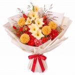 Букеты с гладиолусами