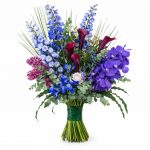 Свадебные букеты невесты с берграсом