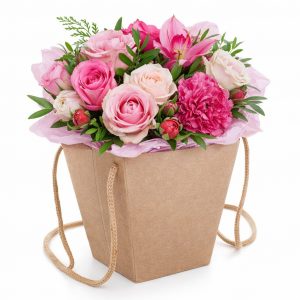 Цветочная композиция «Розовый бриз»