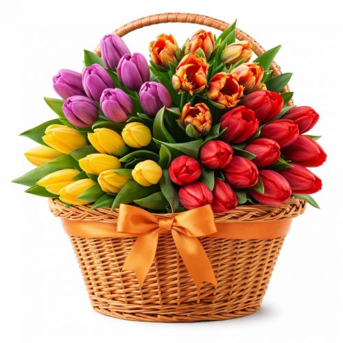 Цветочная композиция «Весенний вихрь»