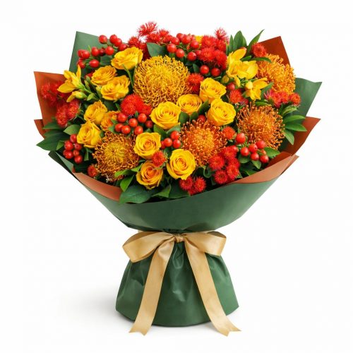 Букет цветов «Солнечный настрой»
