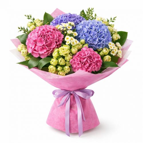 Букет цветов «Цветочный уют»