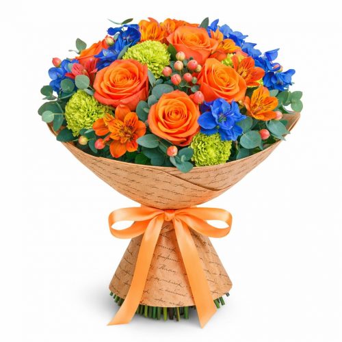 Флористический букет «Цветочная гармония»