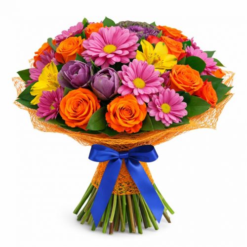 Флористический букет «Утренняя свежесть»