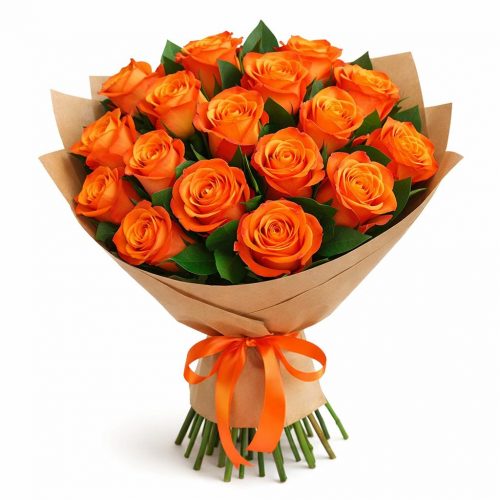 Монобукет «Оранжевое вдохновение»