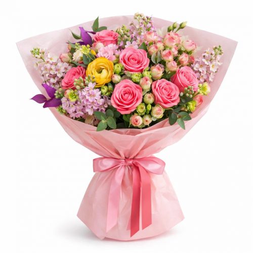 Цветочный букет «Кристальная фантазия»