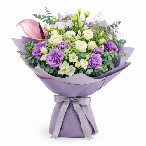 Цветочный букет «Сиреневый Вальс»