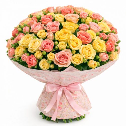 Цветочный букет «Весенний бриз»